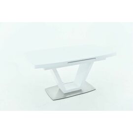 Стол Фоджа, Стекло, 160см, Белый | Интернет магазин мебели и декора LifeDekor