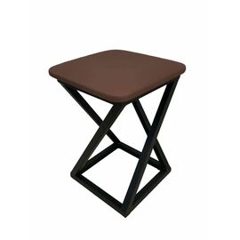 Табурет Саен 6 экокожа Черный / 22МС | Интернет магазин мебели и декора LifeDekor