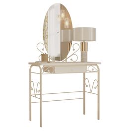 Стол дамский МК-8 с ящиком, ММД303, Белый | Интернет магазин мебели и декора LifeDekor