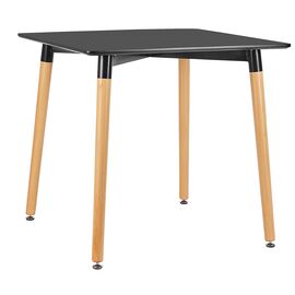 Стол Summer 80х80x75см, чёрный, Цвет: Черный | Интернет магазин мебели и декора LifeDekor