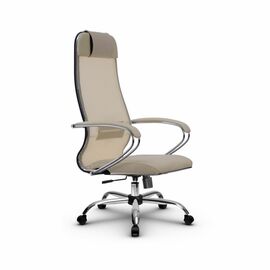 Metta L 1m 36/K_17833_Сетка X2 - Бежевый_Кожа перфорированная NewLeather - Бежевый | Интернет магазин мебели и декора LifeDekor