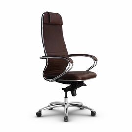 Metta L 1m 38K2/K_17838_Кожа перфорированная NewLeather - Темно-коричневый_Кожа перфорированная NewLeather - Темно-коричневый | Интернет магазин мебели и декора LifeDekor