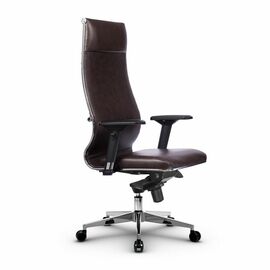 Metta L 1c 42/4D_17841_Кожа перфорированная NewLeather - Темно-коричневый_Кожа перфорированная NewLeather - Темно-коричневый | Интернет магазин мебели и декора LifeDekor