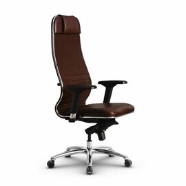 Metta L 1m 38K2/4D_17838_Кожа перфорированная NewLeather - Темно-коричневый_Кожа перфорированная NewLeather - Темно-коричневый | Интернет магазин мебели и декора LifeDekor