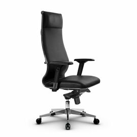 Metta L 1c 42/4D_17841_Кожа перфорированная NewLeather - Черный_Кожа перфорированная NewLeather - Черный | Интернет магазин мебели и декора LifeDekor