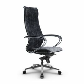 Metta L 1m 42/K_17839_Велюр Bravo - Светло-серый_Велюр Bravo - Светло-серый | Интернет магазин мебели и декора LifeDekor