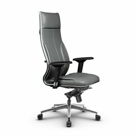 Metta L 1m 46/4D_17839_Кожа перфорированная NewLeather - Серый_Кожа перфорированная NewLeather - Серый | Интернет магазин мебели и декора LifeDekor