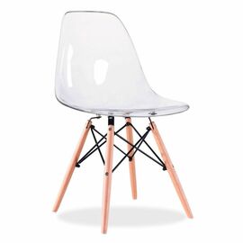 Стул Eames прозрачный, Цвет: Прозрачный | Интернет магазин мебели и декора LifeDekor