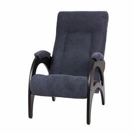 Кресло Аура 41 (Венге / Verona Denim blue / Без лозы) | Интернет магазин мебели и декора LifeDekor