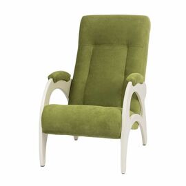 Кресло Аура 41 (Дуб шампань / Verona Apple Green / Без лозы) | Интернет магазин мебели и декора LifeDekor