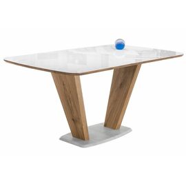 Стол Петир 160 дуб монтана / белый | Интернет магазин мебели и декора LifeDekor