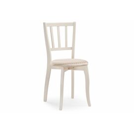 Стул деревянный Айра молочный / ромб | Интернет магазин мебели и декора LifeDekor