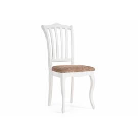 Стул деревянный Виньетта белый / лайн белый люкс | Интернет магазин мебели и декора LifeDekor