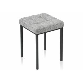 Стул деревянный Байя рогожка графит / черный матовый | Интернет магазин мебели и декора LifeDekor