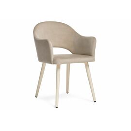 Стул Апри микровелюр 05 / бежевый глянец | Интернет магазин мебели и декора LifeDekor