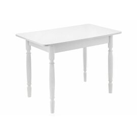 Стол деревянный Вуди белый глянец | Интернет магазин мебели и декора LifeDekor