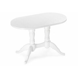 Стол деревянный Адней белый / рисунок | Интернет магазин мебели и декора LifeDekor