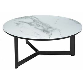 Стол стеклянный Роб D-700 мрамор белый | Интернет магазин мебели и декора LifeDekor