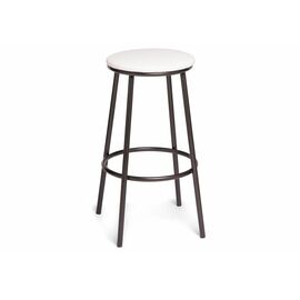 Барный стул Drezegomad белый / темный мусс | Интернет магазин мебели и декора LifeDekor