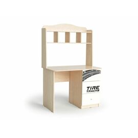 Стол письменный "Машина", Шимо светлый/Белый | Интернет магазин мебели и декора LifeDekor