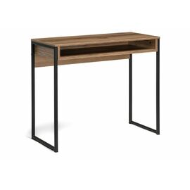 Стол Лео Лофт черный матовый / дуб делано темный | Интернет магазин мебели и декора LifeDekor