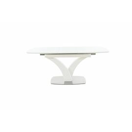 Стол Нотр Дам MODERNE стекло OPTIWHITE 1400(1800)*850, Белый | Интернет магазин мебели и декора LifeDekor