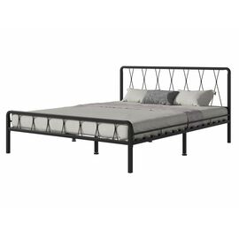 Кровать КМД 18 КЛЭР 140 черный | Интернет магазин мебели и декора LifeDekor