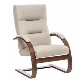 Кресло Монэ (Орех текстура / ткань Малмо 05) | Интернет магазин мебели и декора LifeDekor