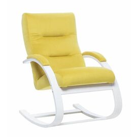 Кресло-качалка Милано  (Слоновая кость/ткань V 28) | Интернет магазин мебели и декора LifeDekor