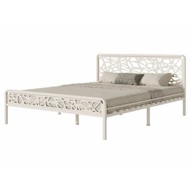 Кровать КМД 16 ОРИОН 140 белый | Интернет магазин мебели и декора LifeDekor