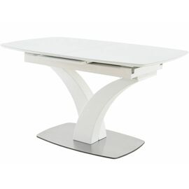 Стол «Нотр Дам» ПМ Modern стекло OPTI, белый | Интернет магазин мебели и декора LifeDekor