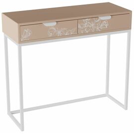 Консоль "Дрим" (Пудра/Белый) | Интернет магазин мебели и декора LifeDekor
