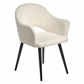 Стул Bruno белый, искусственный мех | Интернет магазин мебели и декора LifeDekor