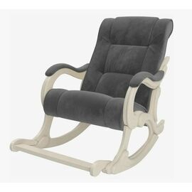 Кресло-качалка Сенатор 77 (Verona Antrazite Grey/Дуб Шампань) | Интернет магазин мебели и декора LifeDekor