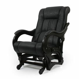 Кресло-маятник Сенатор 78 (Венге / Дунди 109 к/з) | Интернет магазин мебели и декора LifeDekor