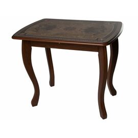 Стол М58 «Альба» мини стекло ДП1-02-06, Инкрустация, мореная береза | Интернет магазин мебели и декора LifeDekor