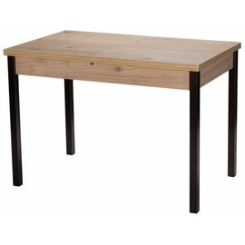 Стол М65 «Денвер» ДП1-01-06 1100(1400)*680 ЛДСП «Дуб Эврика», квадратные Арабискат | Интернет магазин мебели и декора LifeDekor