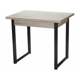 Стол М102 «Алан» ДП1-01-11 900(1200)(1500)*670, ЛДСП:Наоми, Н/стола (Графит) | Интернет магазин мебели и декора LifeDekor