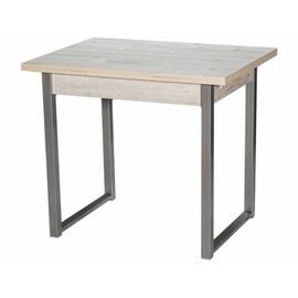 Стол М102 «Алан» ДП1-01-11 900(1200)(1500)*670, ЛДСП:Наоми, Н/стола (Металлик) | Интернет магазин мебели и декора LifeDekor