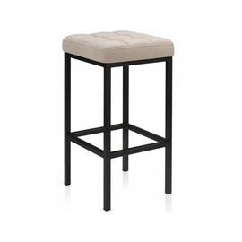 Стул «Камелот» ДП 2-07, велюр «Канди крем», каркас черный матовый | Интернет магазин мебели и декора LifeDekor