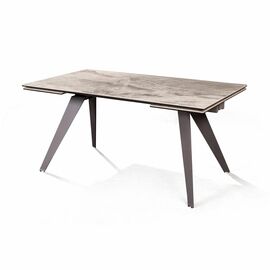 Стол раскладной Grant (160+80), мрамор испанская керамика светлый | Интернет магазин мебели и декора LifeDekor