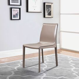 Стул Barrie, кожа капучино | Интернет магазин мебели и декора LifeDekor