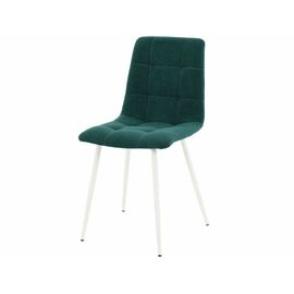 Стул «Чили», микровелюр Вивальди 11, каркас белый | Интернет магазин мебели и декора LifeDekor