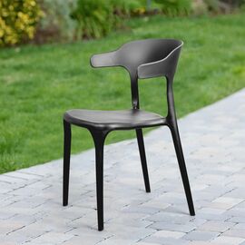 Стул Leo, первичный пластик черный | Интернет магазин мебели и декора LifeDekor