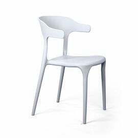 Стул Leo, первичный пластик белый | Интернет магазин мебели и декора LifeDekor