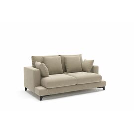 Oscar диван прямой малый рогожка бежевый | Интернет магазин мебели и декора LifeDekor