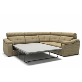 Boston NEW диван-кровать угловой замша бежевый | Интернет магазин мебели и декора LifeDekor