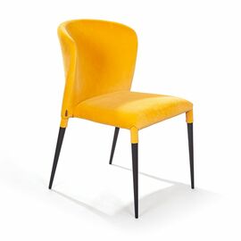 Стул Albert в шортиках, горчичный | Интернет магазин мебели и декора LifeDekor