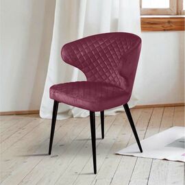 Стул Richard ромб, бархат винно-красный 16 | Интернет магазин мебели и декора LifeDekor
