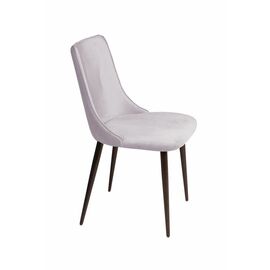 Стул Joe, бархат светло-серый 26 | Интернет магазин мебели и декора LifeDekor